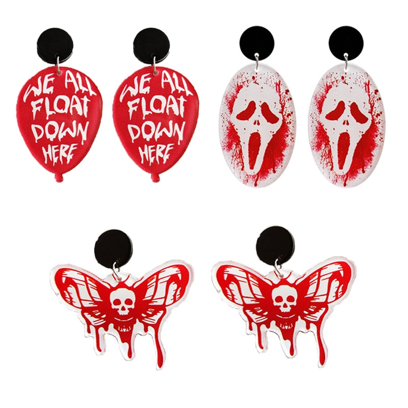 Bloody Halloween Earrings