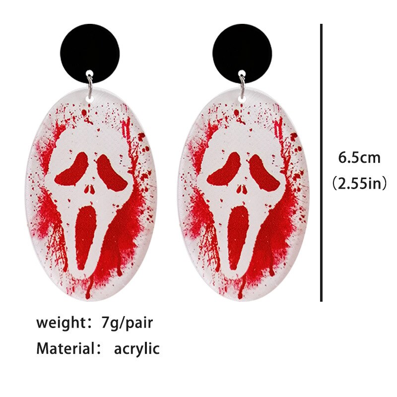 Bloody Halloween Earrings