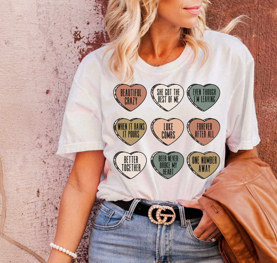 Luke Combs Heart Shirt